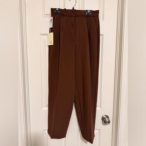 Wilfred Rich Brown Carrot Trousers